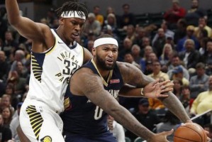 NBA直播- 瓦兰丘纳斯两双鹈鹕克步行者  